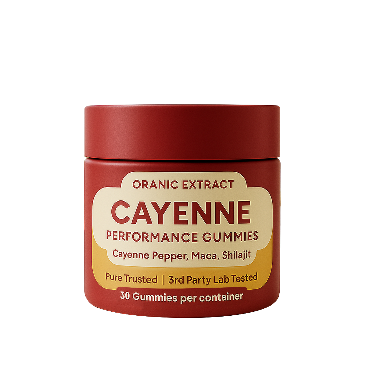 ORANIC EXTRACT® Cayenne Performance Gummies