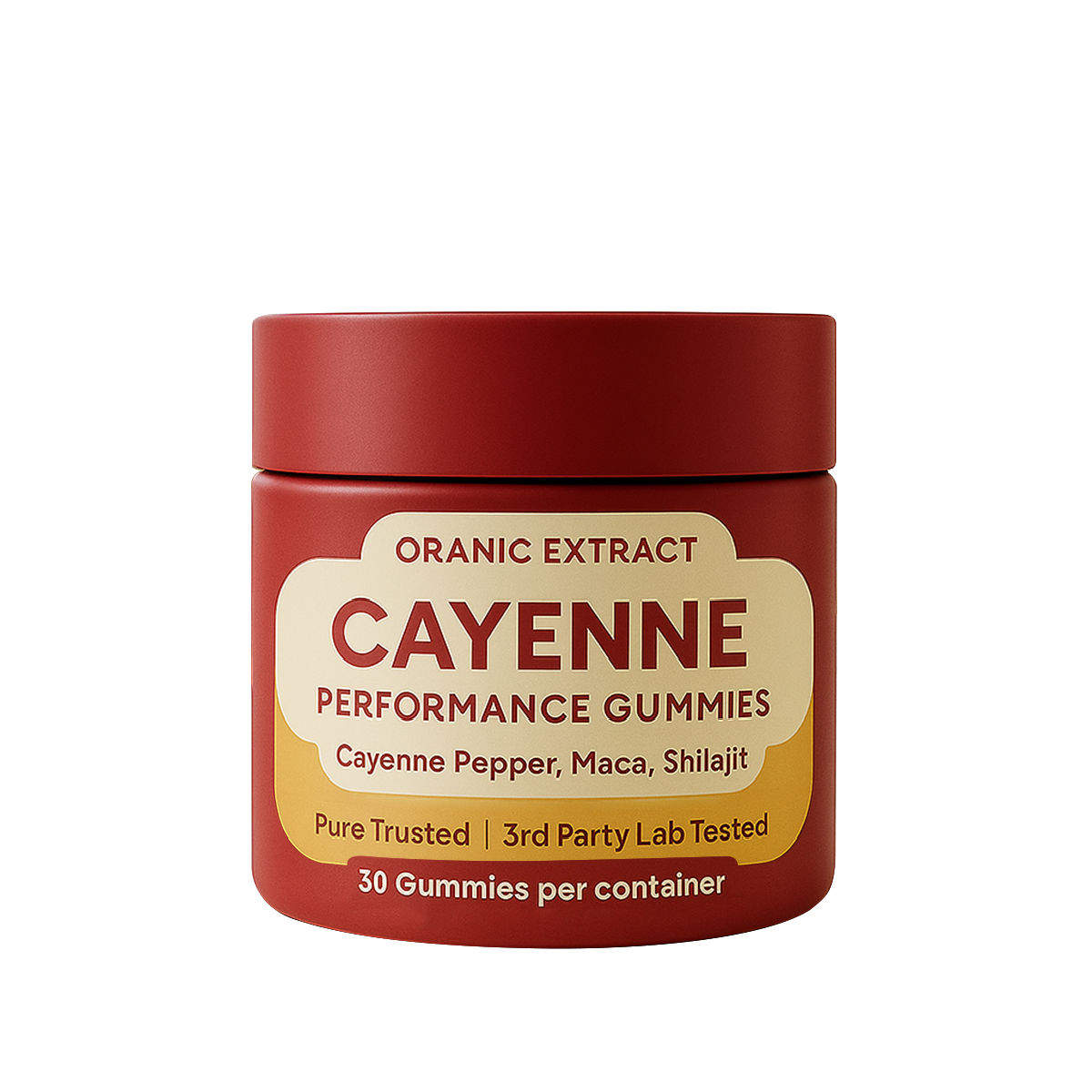 ORANIC EXTRACT® Cayenne Performance Gummies