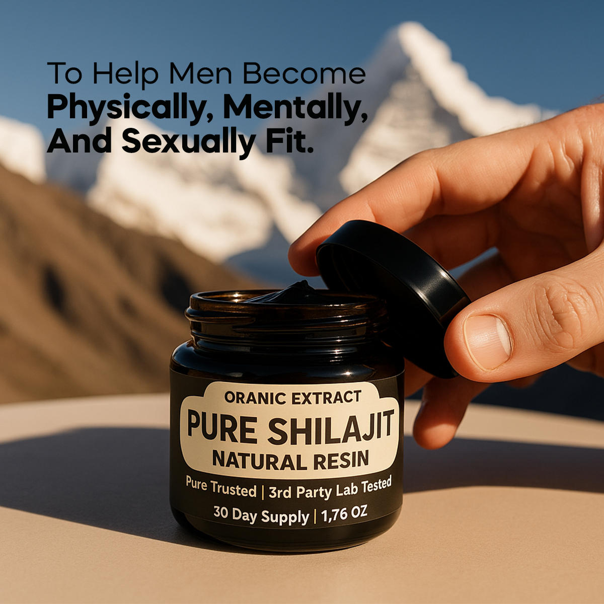 ORANIC EXTRACT® Pure Shilajit - Natural Resin