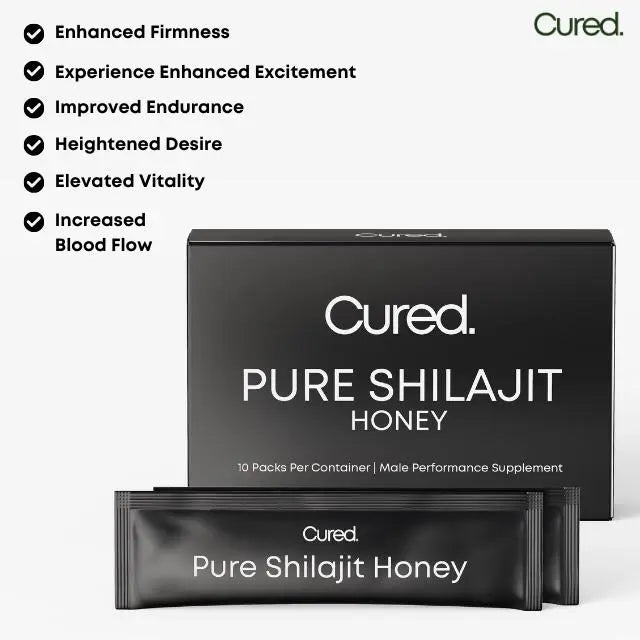 CURED® Pure Shilajit Honey Organic Extract