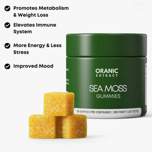 ORGANIC EXTRACT® Sea Moss Gummies Organic Extract